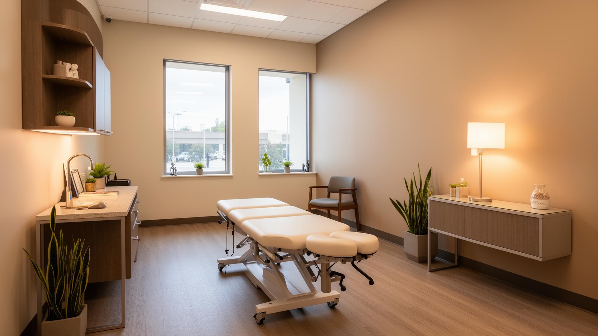 Chiropractor performing spinal adjustment at Los Quiropracticos Colorado in Aurora CO